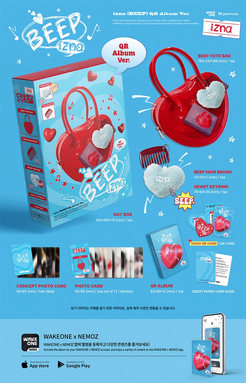 IZNA - BEEP (QR Album Ver.) Limited Edition