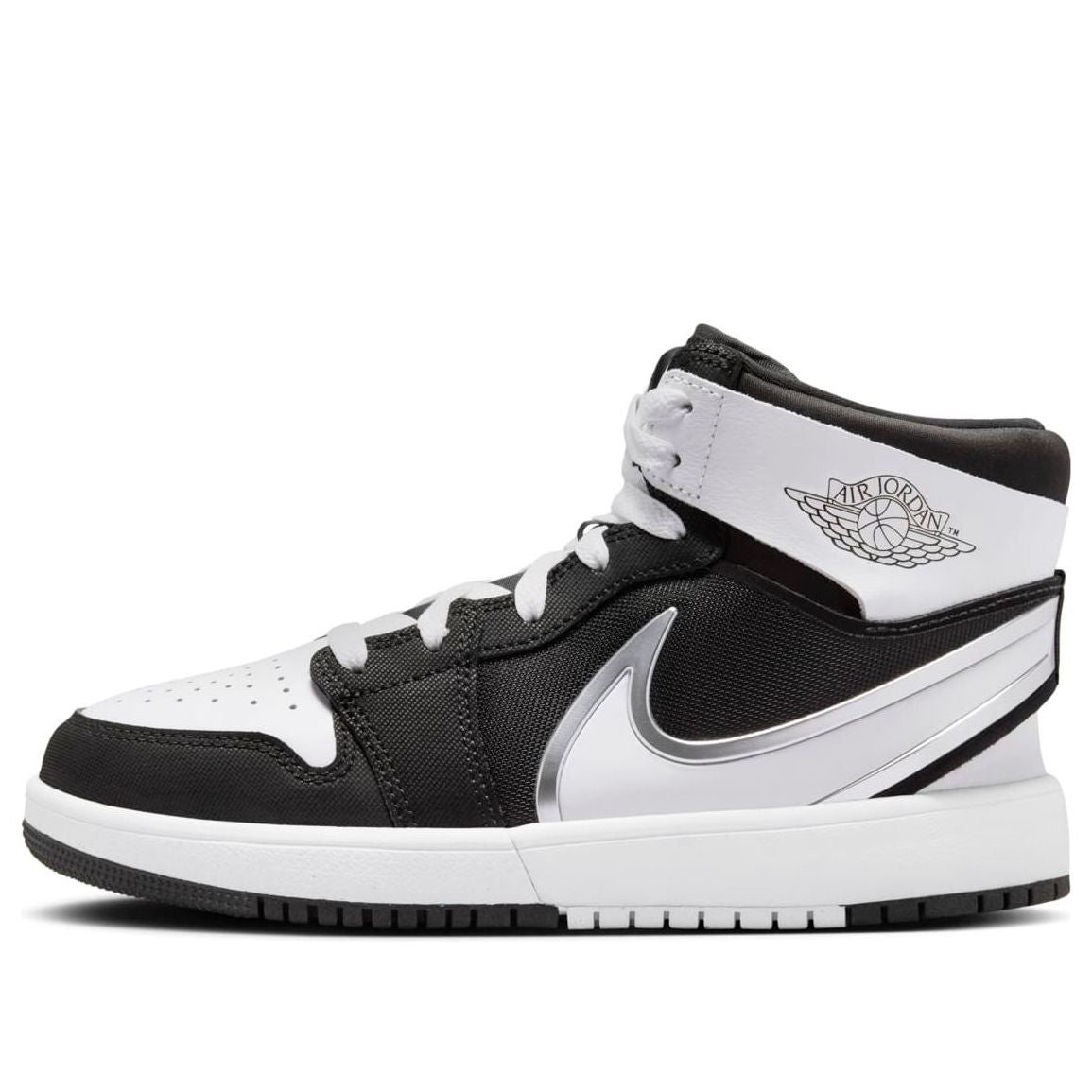 GS) Air Jordan 1 Mid RM EasyOn 'White Black' FQ1281-001