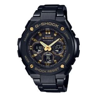 CASIO G-Shock G-Steel 'Black Gold' GST-210GD-1A