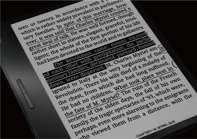 BOOX Leaf2 | 7'' Portable eReader in Black and White – The