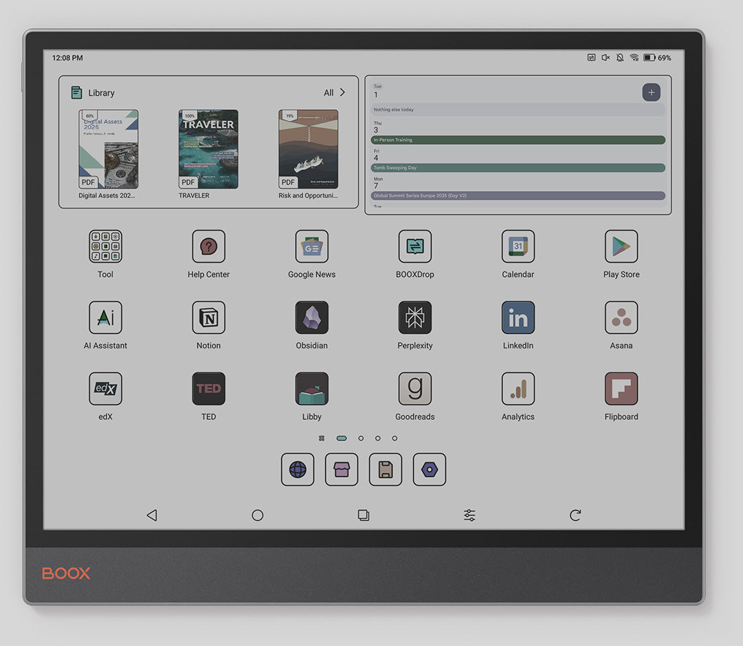 BOOX Tab X C | 13.3'' Kaleido 3 Color ePaper Tablet – The Official