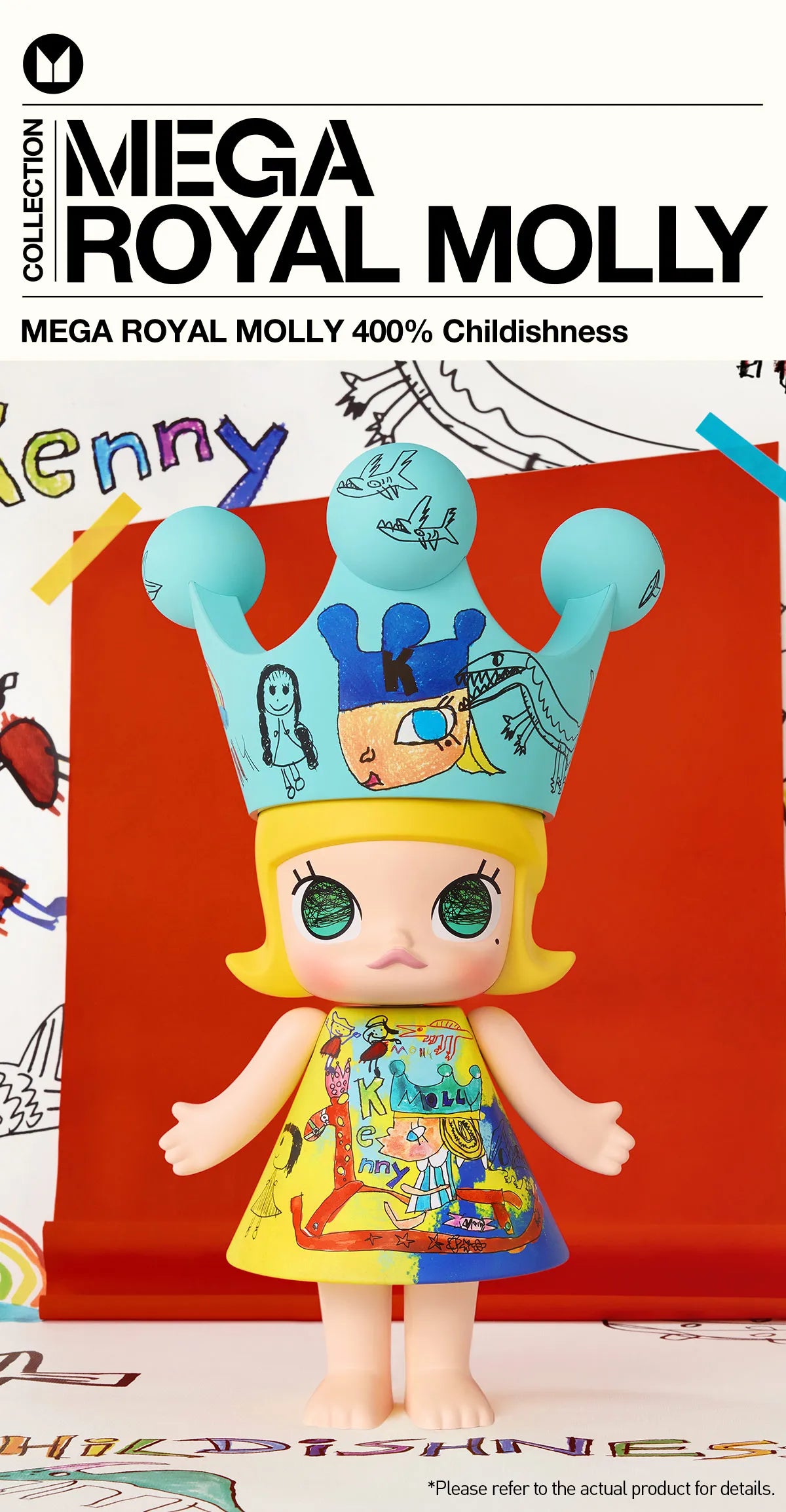 pre order] MEGA ROYAL MOLLY 400% Childishness – Little Mysteries