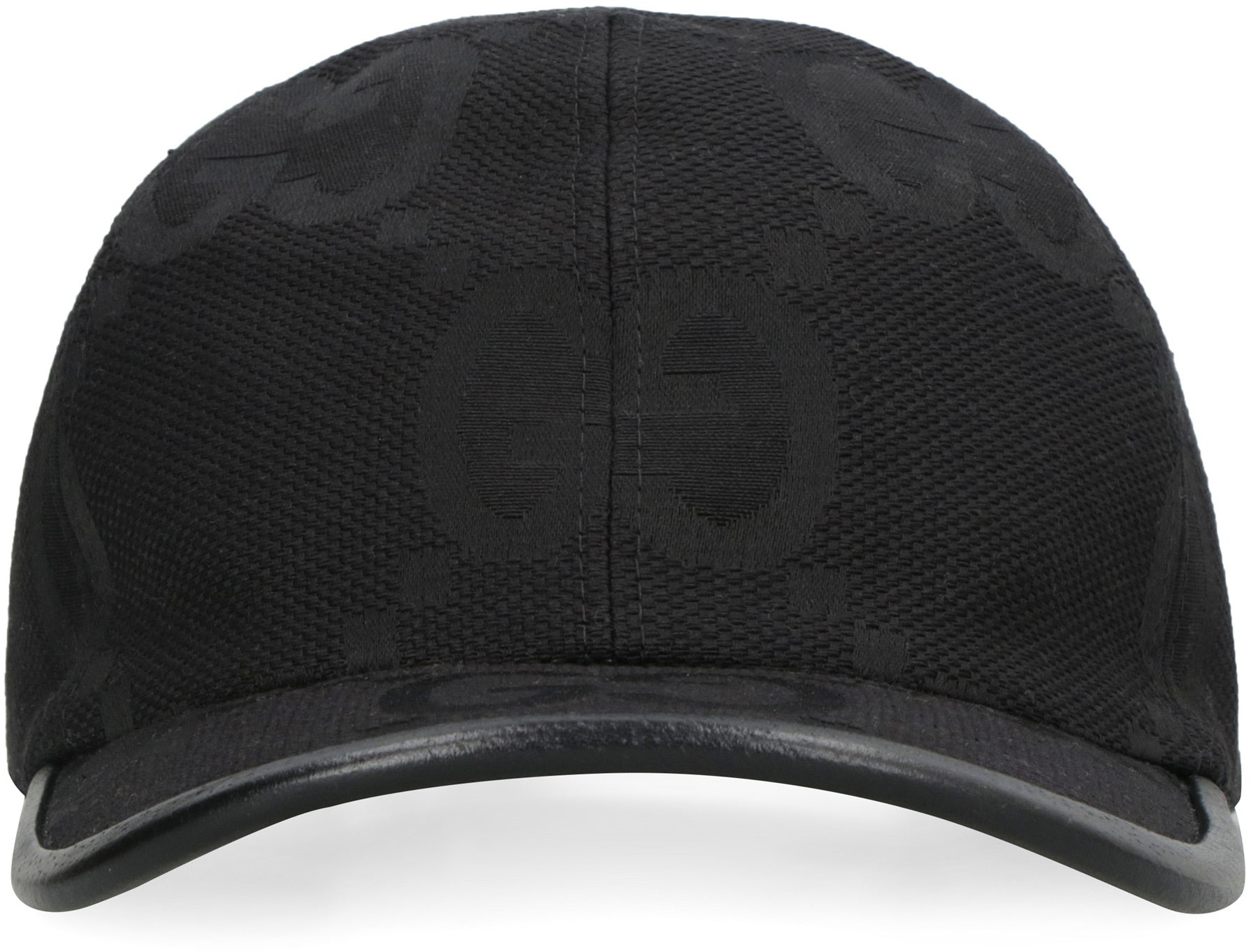 Gucci - Jumbo GG-fabric baseball cap black - The Corner