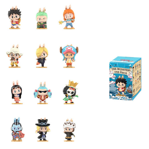 POP MART Labubu The Monsters X One Piece Series Single Mystery Box