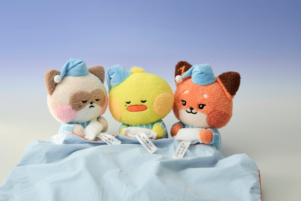 zeroni メッセージぬいぐるみ(BLUE PARADISE) taenini – LINE FRIENDS