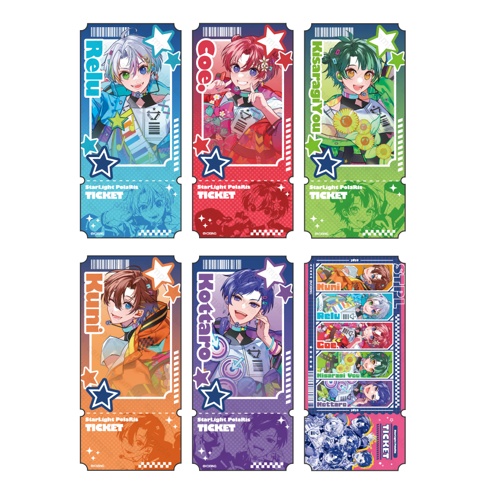 すたぽら Mスタ 2025 ランダムクリアチケット - すたぽらしょっぷ