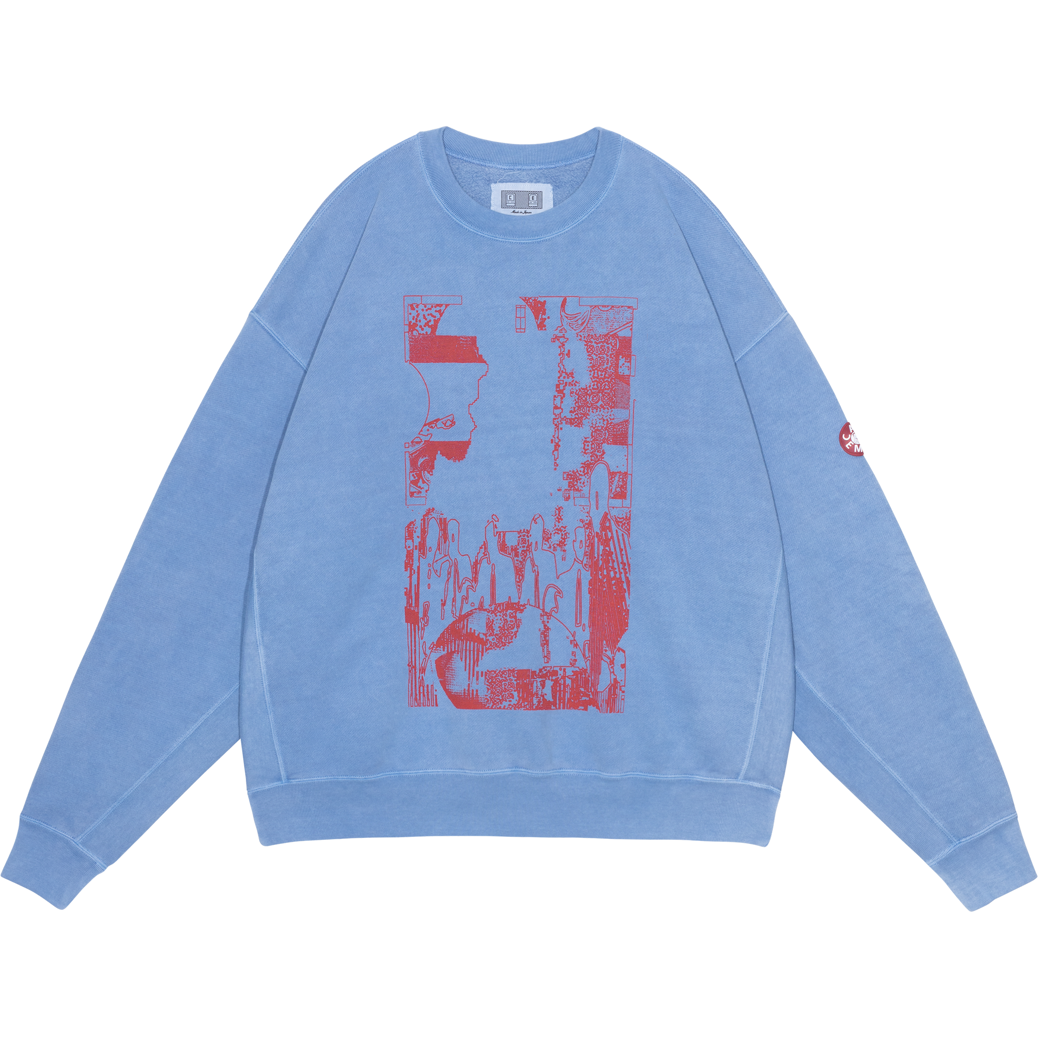 C.E - OVERDYE MD PLain Speech CREW NECK