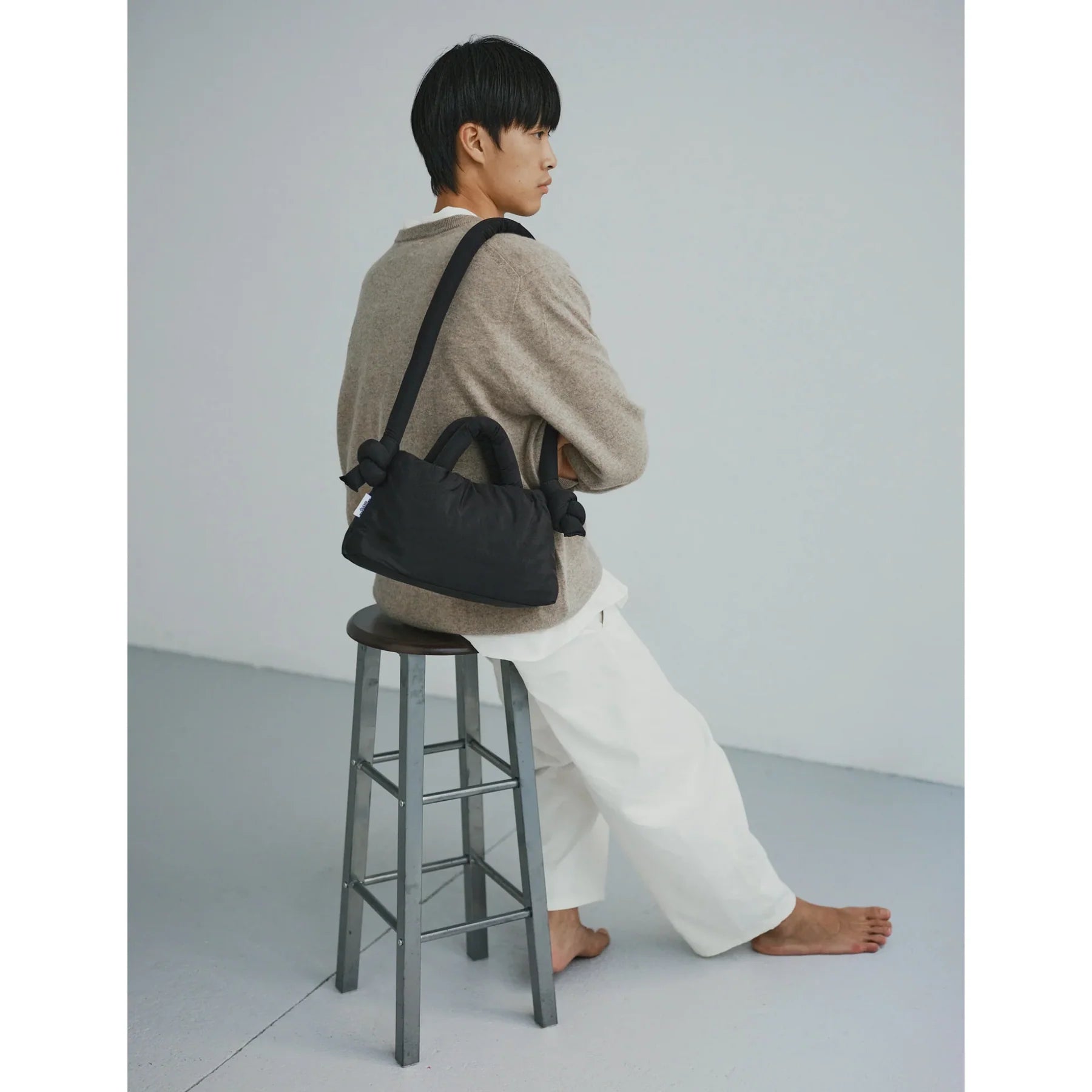 MINI ONA SOFT BAG - BLACK | OLEND（オレンド） |Good Wood Online Store