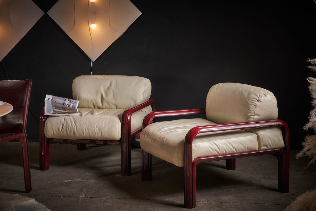 Castorina - Gae Aulenti Lounge chairs 54-S1 by Gae Aulenti for