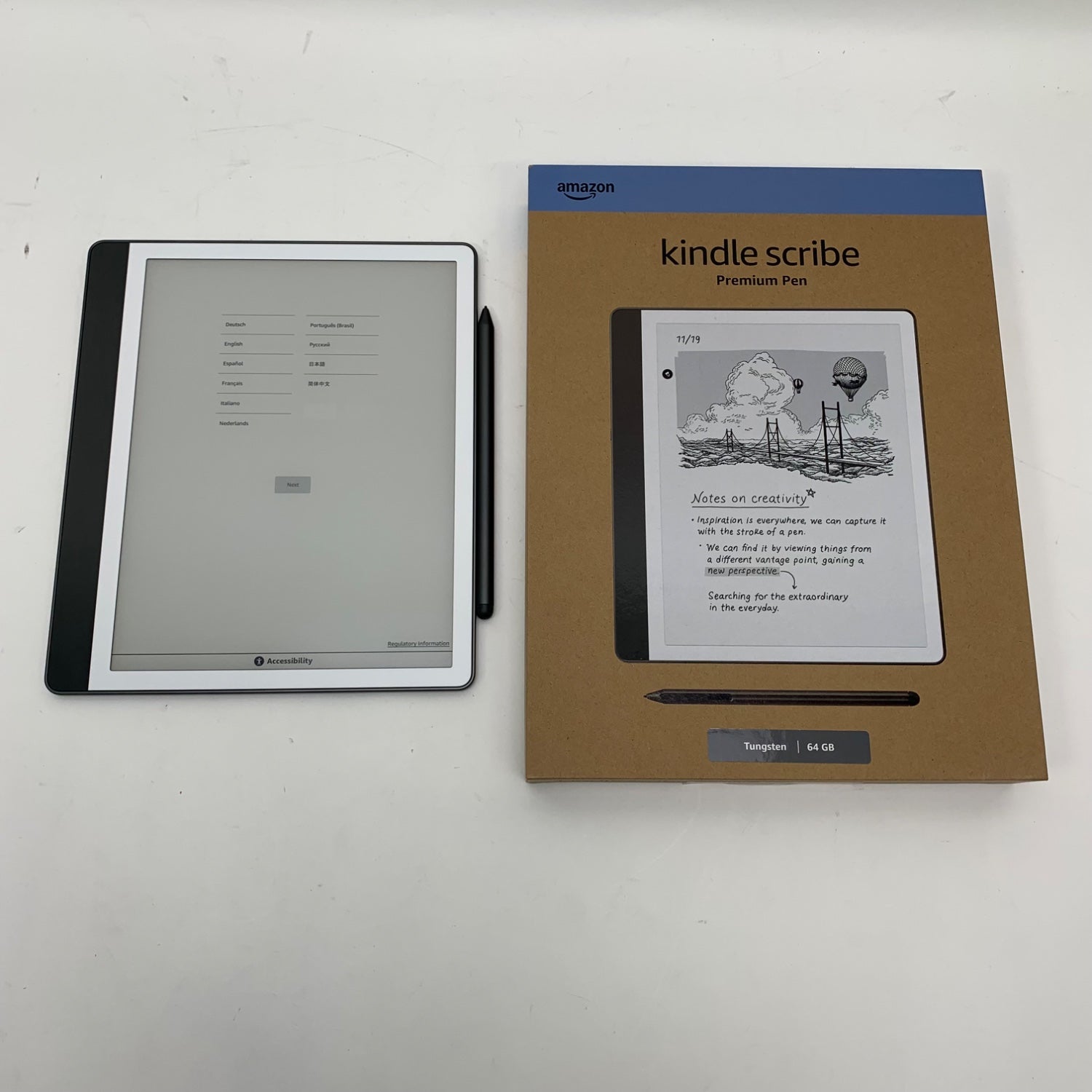 Amazon Kindle Scribe 1st Gen 64GB Tungsten C4A6T4 | PayMore United
