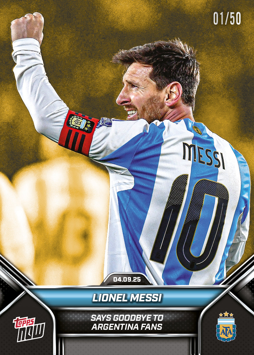 Lionel Messi - 2024-25 Argentina Topps NOW® - Card 2