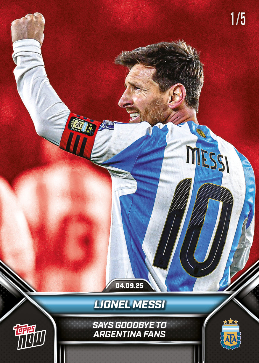 Lionel Messi - 2024-25 Argentina Topps NOW® - Card 2