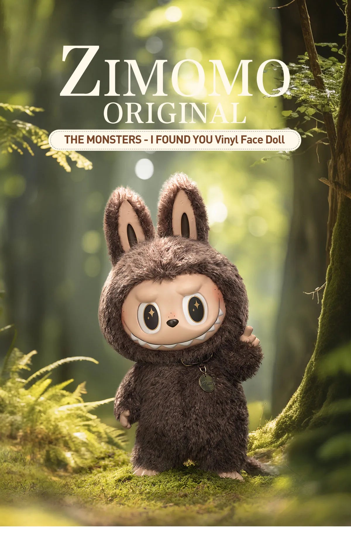 THE MONSTERS ZIMOMO V1 - I FOUND YOU Vinyl Face Doll – WHOOPEA