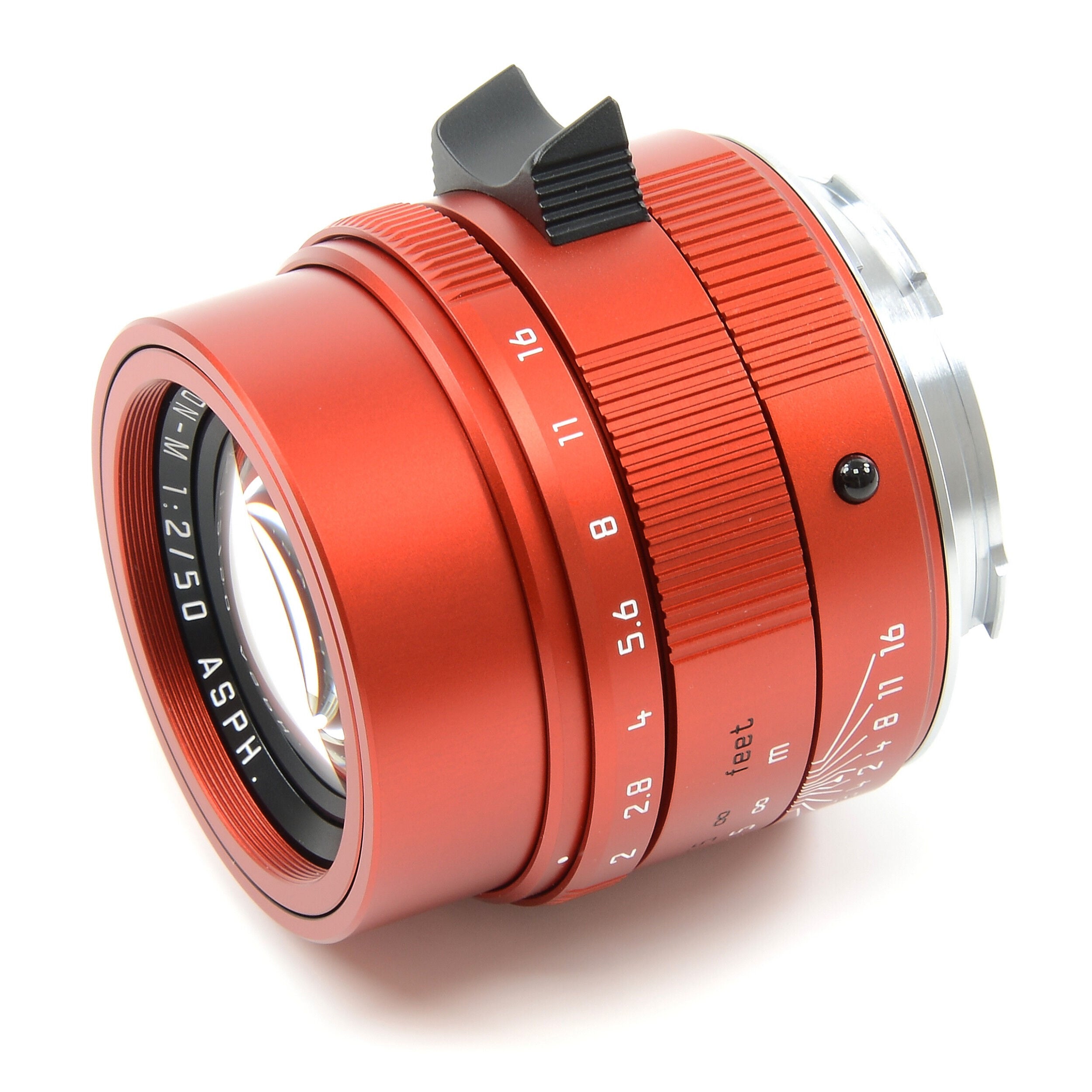 LEICA 50MM F2 APO-SUMMICRON RED ANODIZED LIMITED EDITION + BOX