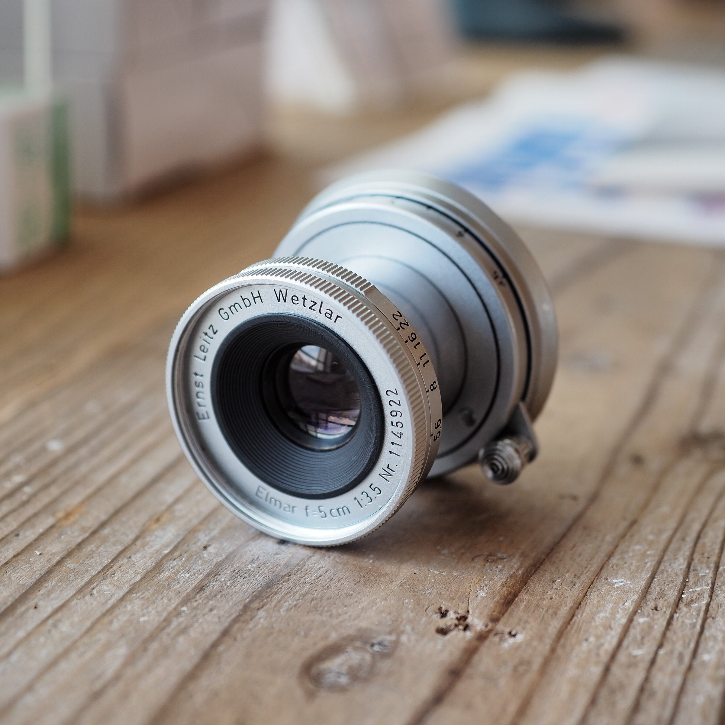 Leica Elmar 50mm f/3.5 沈胴 Mマウント – Doppietta-Tokyo