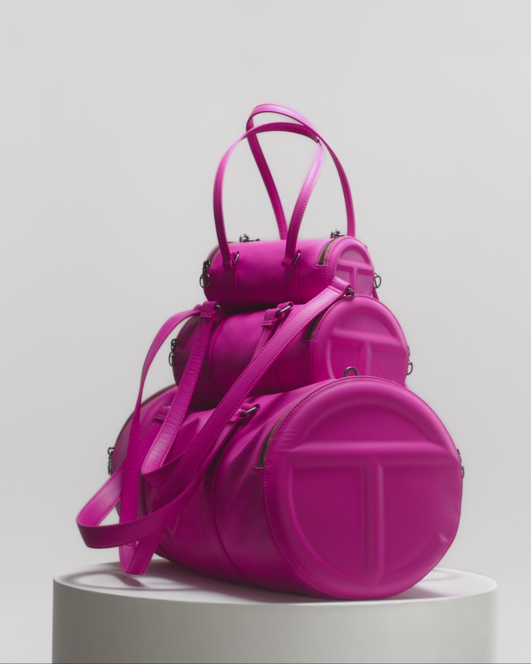 Small Telfar Duffle - Azalea