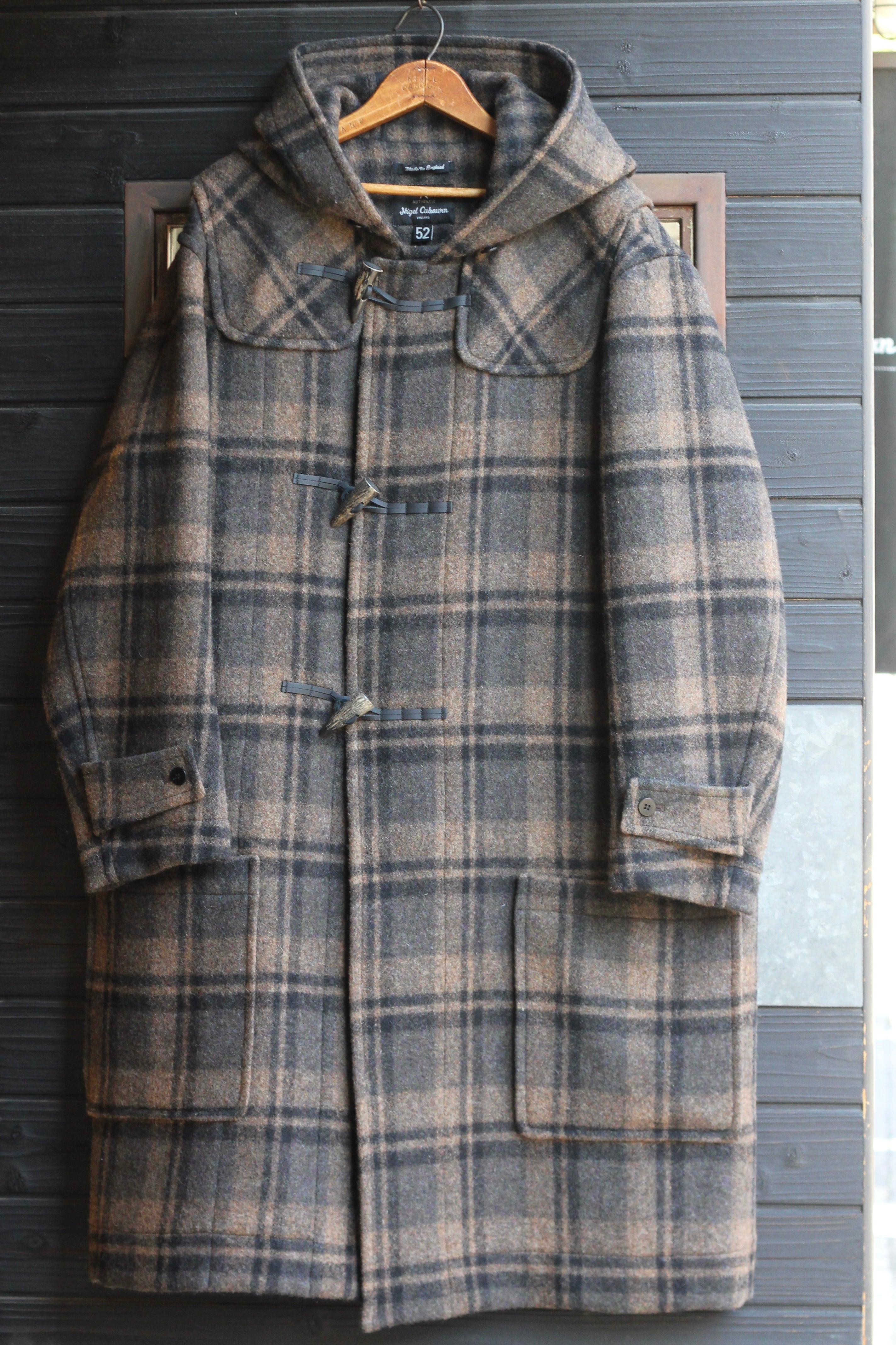 British-made duffle coat》4POCKET DUFFLE COAT - FOX BROTHERS