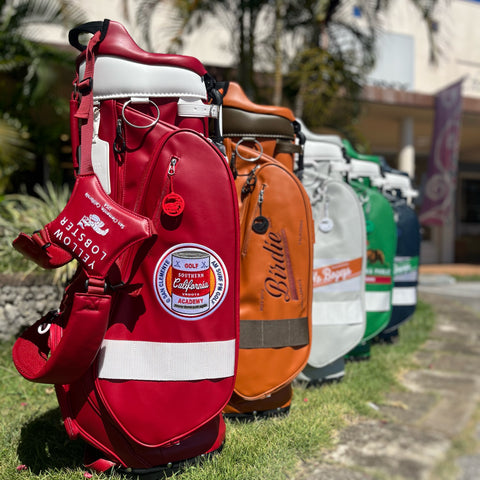 夏の新作レザータイプのキャディバッグ登場！ – yellow-lobster