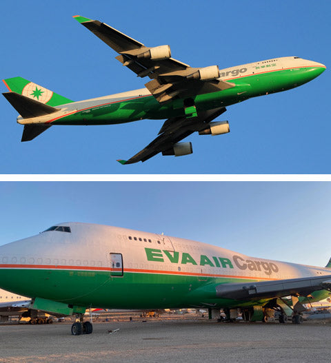 カスタム EVA ボーイング 747-400 - プラネタグテール #B-16462