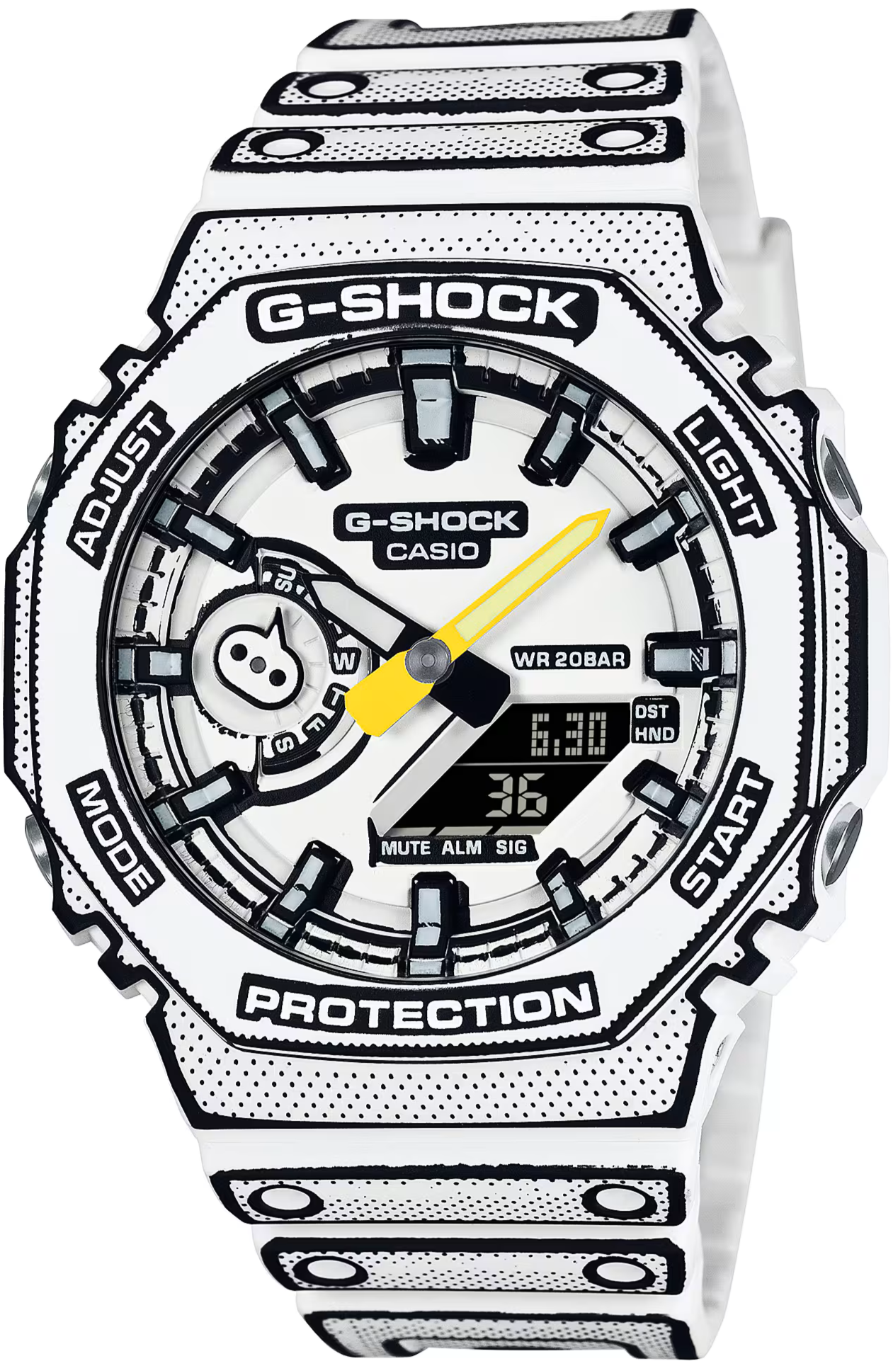 Casio G-Shock Analog Digital 2100 Series Japanese Manga GA-2100MNG
