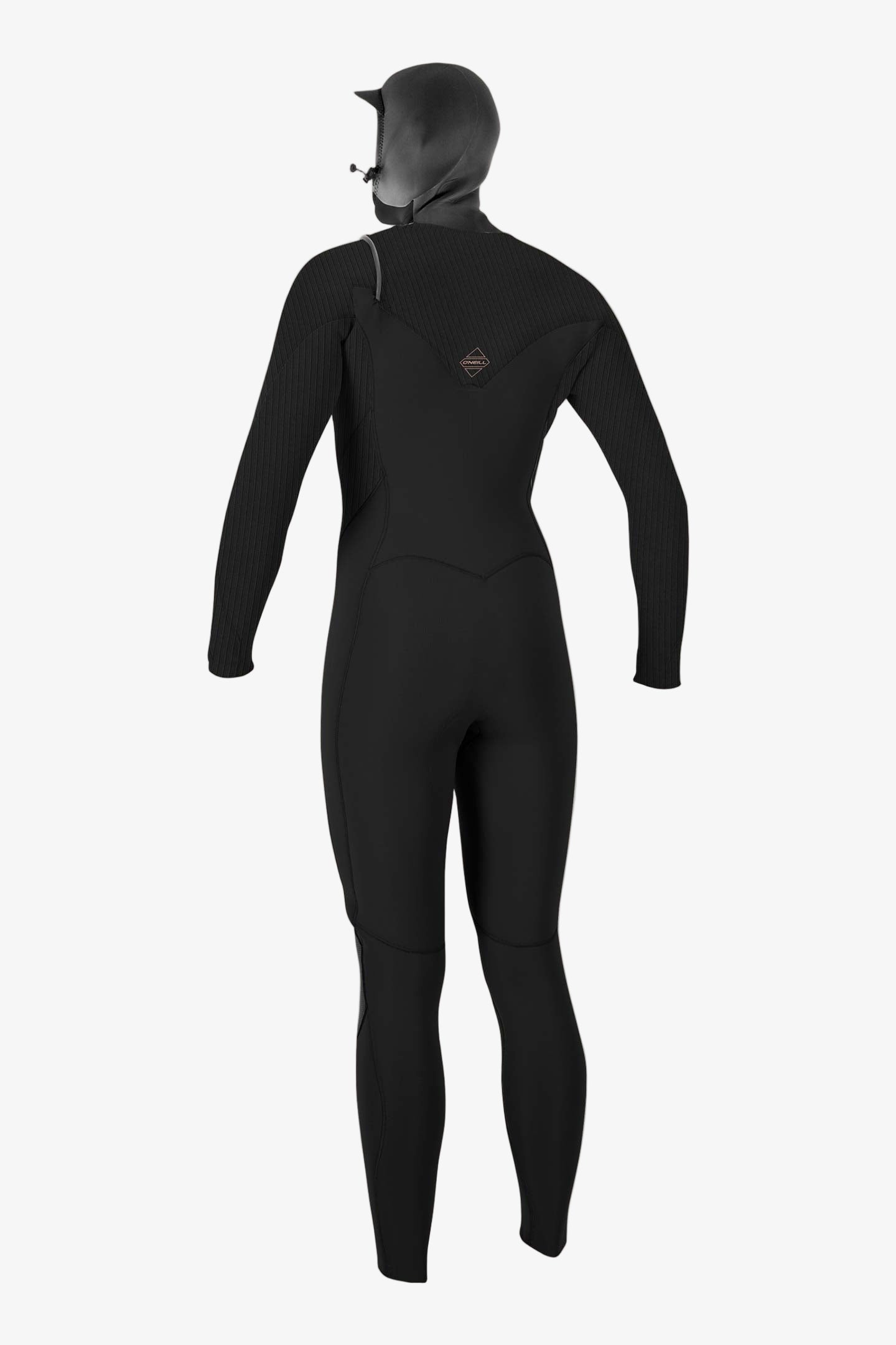 Women's Hyperfreak 4/3+MM Chest Zip Full - Black/black | O'Neill