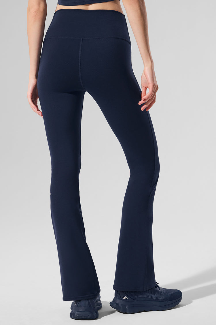 Airbrush High-Waist 7/8 Bootcut Legging - Navy | ALO