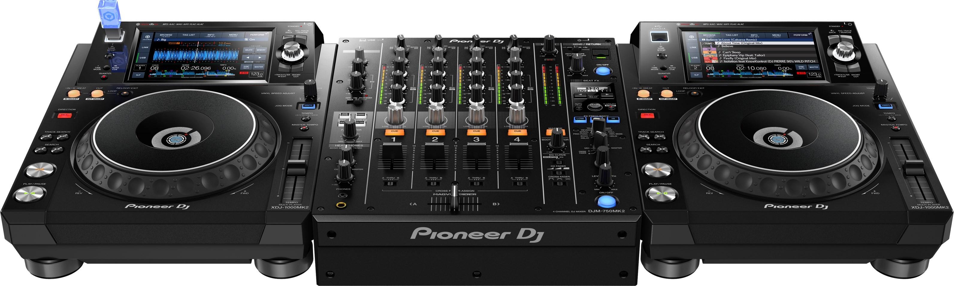 Pioneer DJM-750MK2 4Ch 32-Bit Pro Mixer with rekordbox License