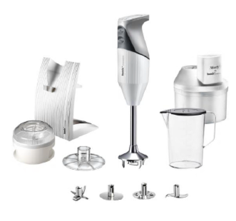 Bamix of Switzerland Superbox Hand Blender - White