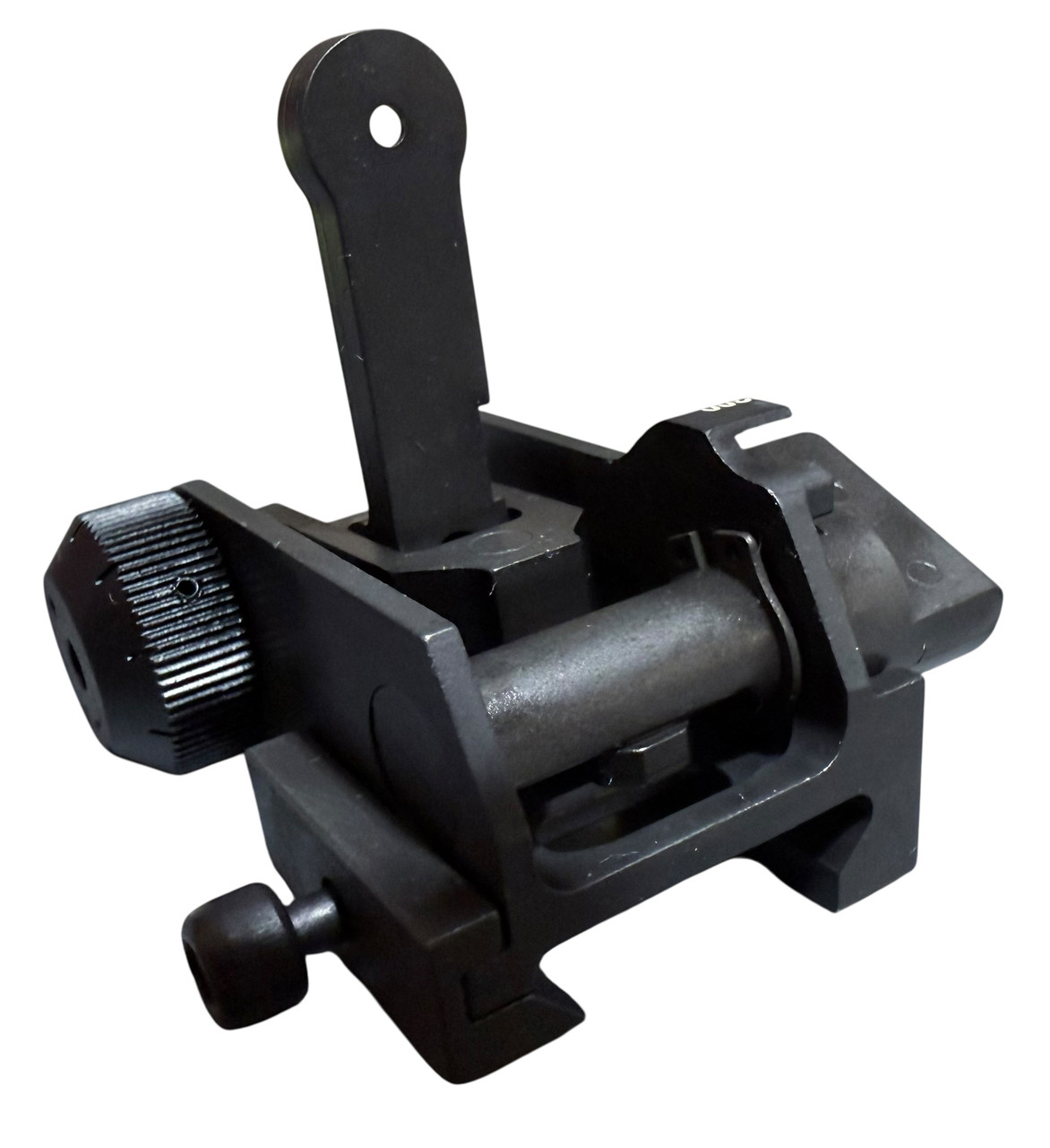 USGI Matech BUIS 600M Folding Rear Iron Sight