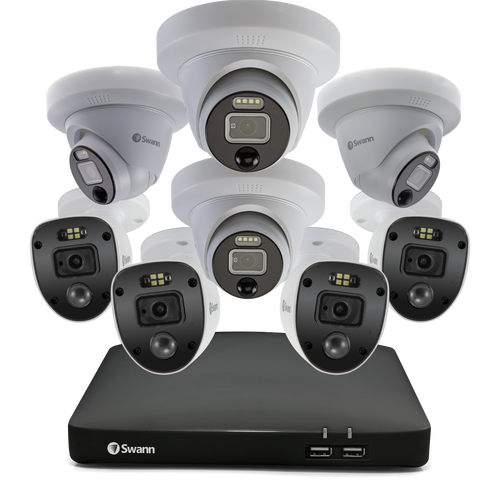 Home 8 Camera 8 Channel 1080p DVR Security System