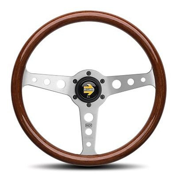 MOMO Indy 350mm Wood Steering Wheel | MrSteeringWheel