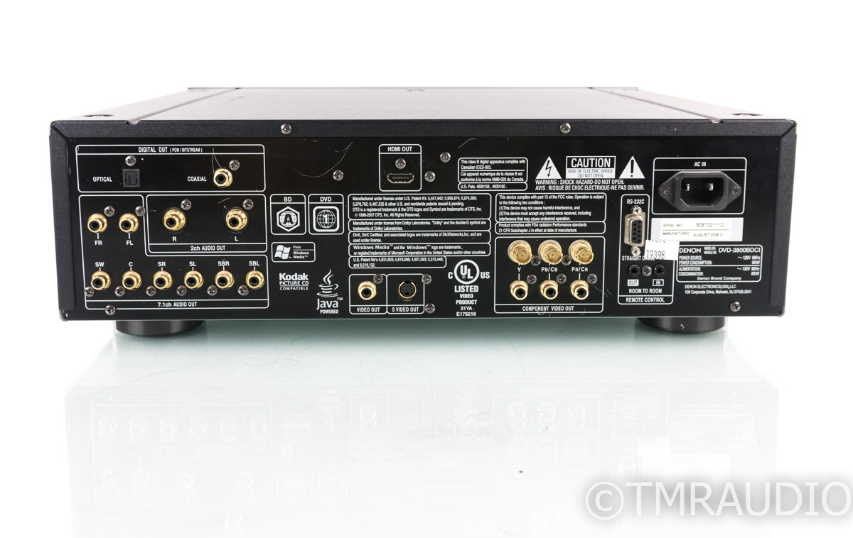 Denon DVD-3800BDCI Blu-Ray / CD Player