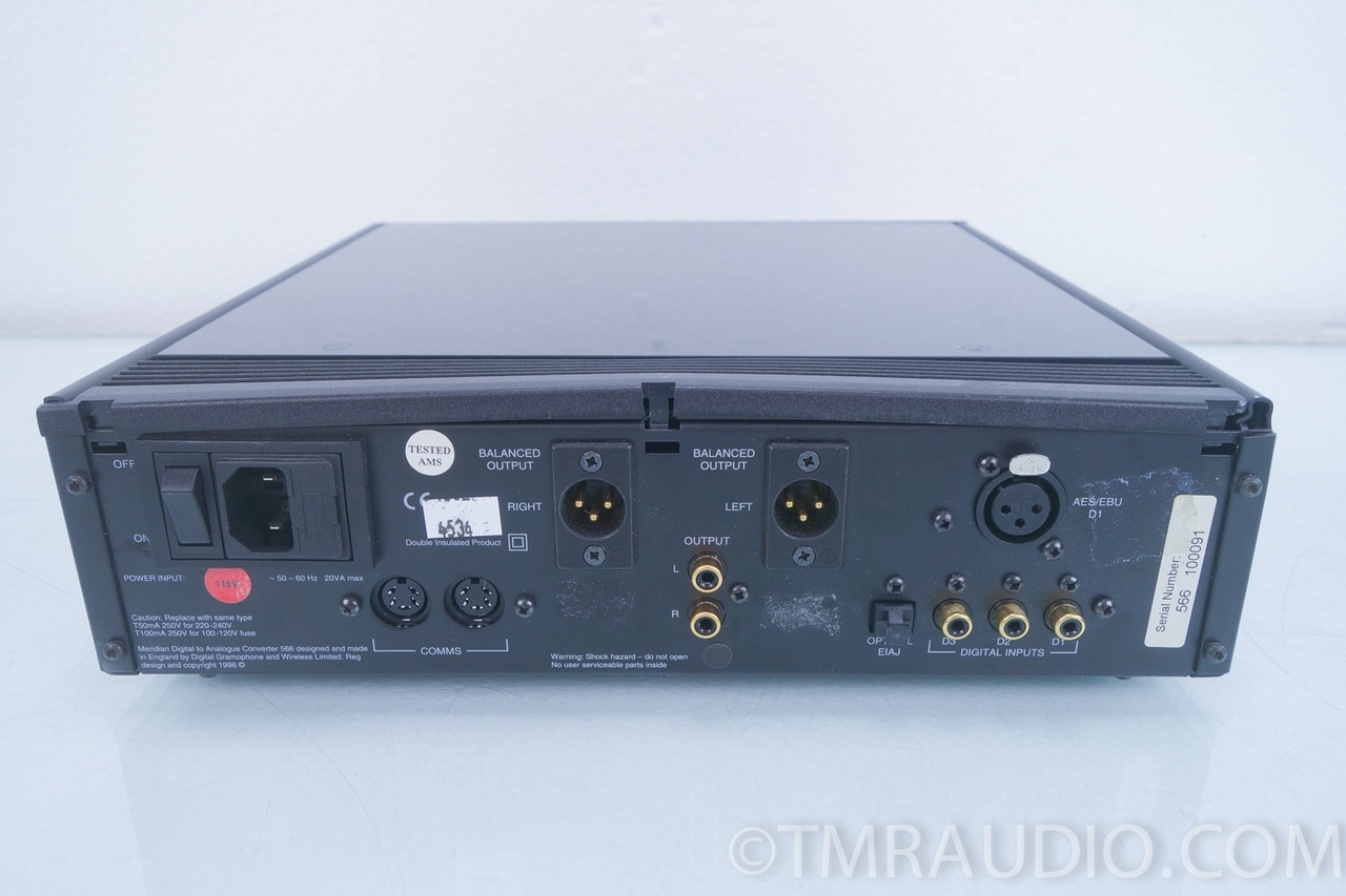 Meridian 566 DAC / Processor AS-IS