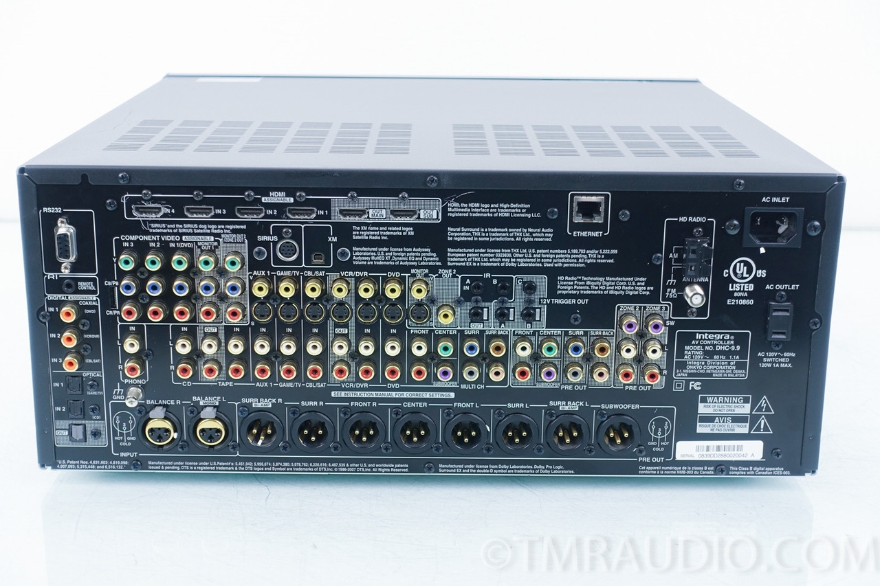 Integra DHC-9.9 Home Theater Processor