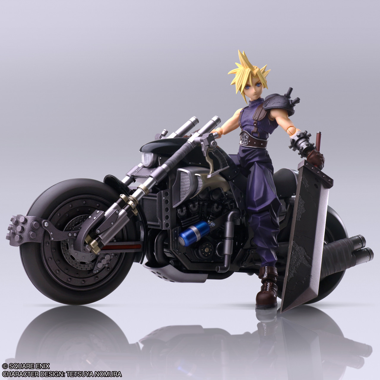 FINAL FANTASY VII BRING ARTS Action Figure - CLOUD STRIFE & HARDY