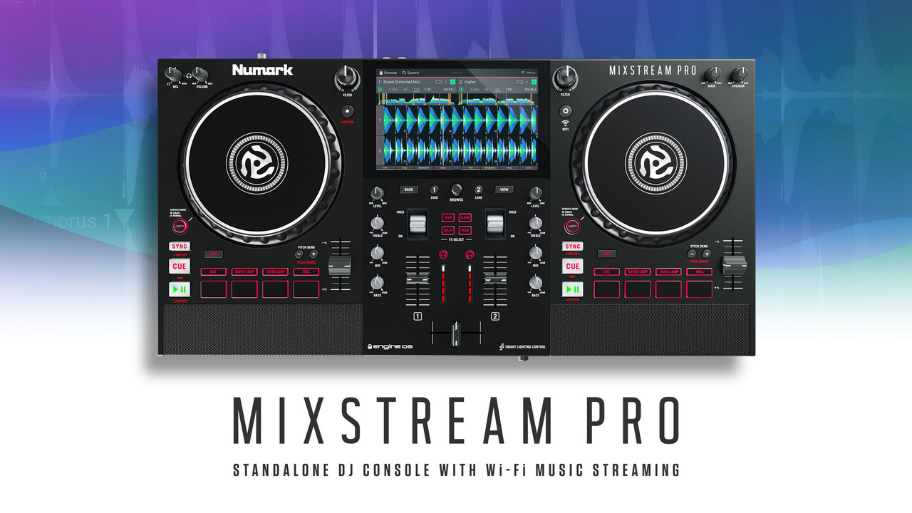 NUMARK MIXSTREAMPRO+XUS STAND-ALONE MEDIA PLAYER - Bill's Music