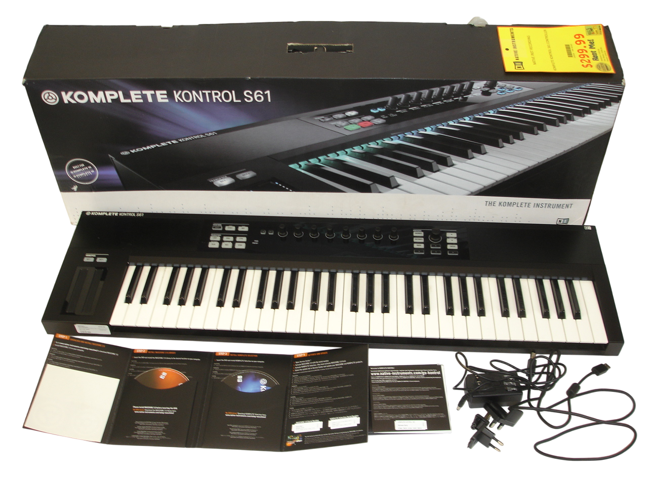 Native Instruments KOMPLETE KONTROL S61 61-Key Keyboard Controller