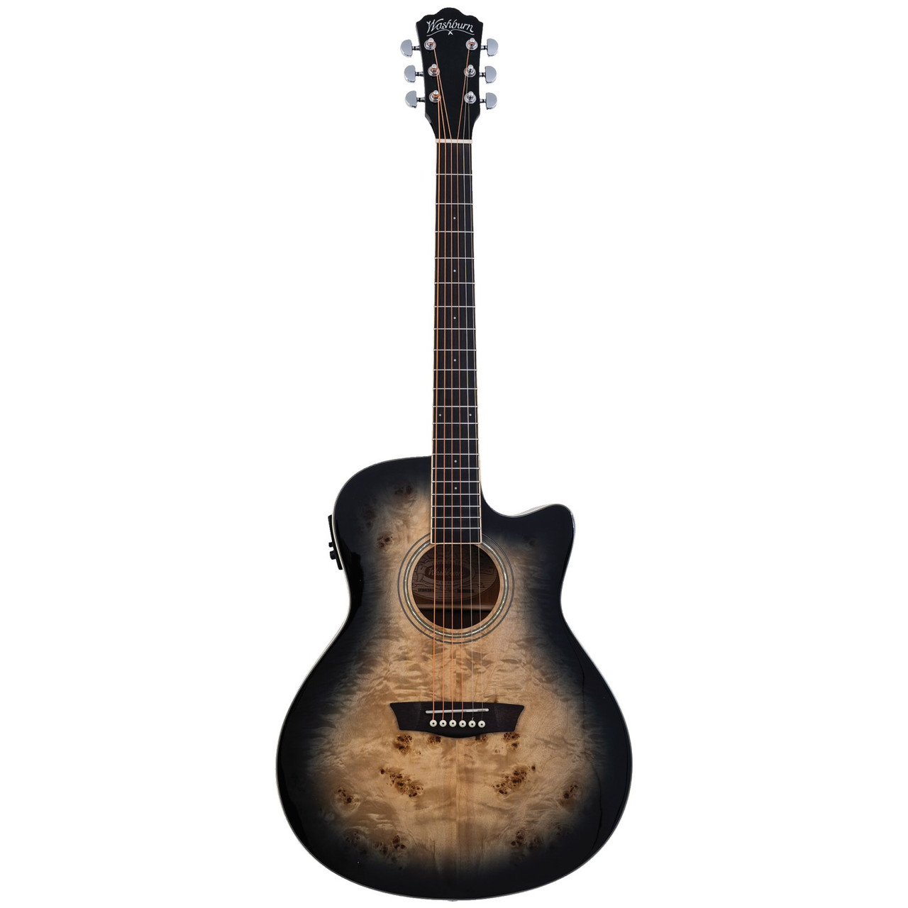 Washburn DFBACEB Deep Forest Burl ACE Grand Auditorium Acoustic