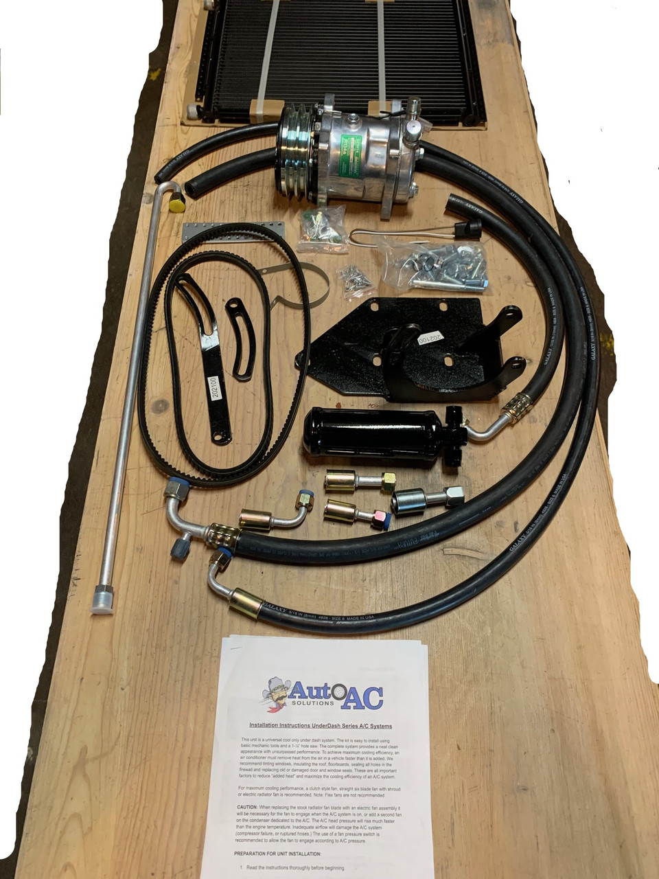 Underhood AC Upgrade Package for 1971 1972 1973 1974 1975 1976