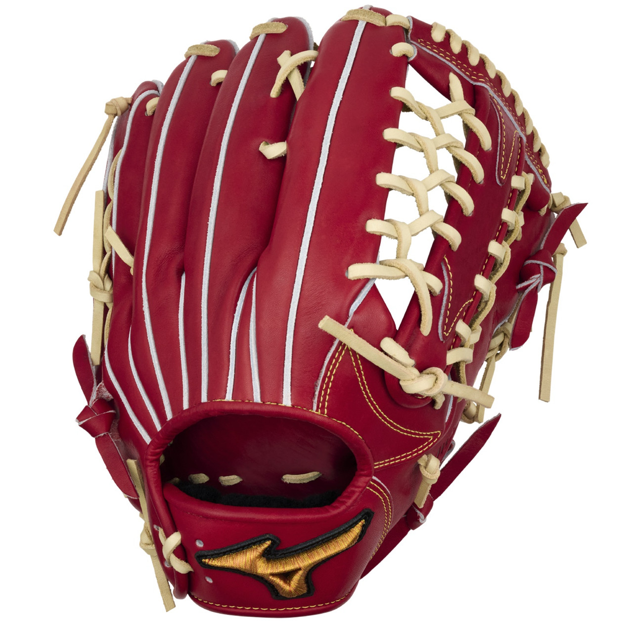 Mizuno Pro Red Cream 12.75 Inch Baseball Glove Right Hand Throw