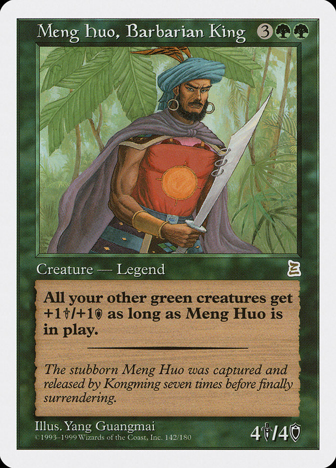 Meng Huo, Barbarian King | Portal Three Kingdoms | Star City Games