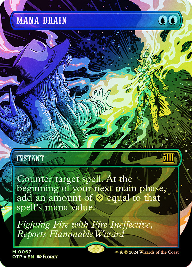 Mana Drain マナ吸収 ジャッジ褒賞プロモFoilMTG マジックザ