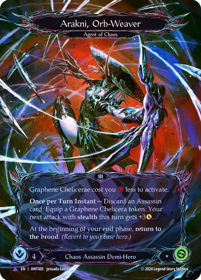 Flesh and Blood 抜け落ちたアラクニ Marvel CF 日本語版 Flesh and