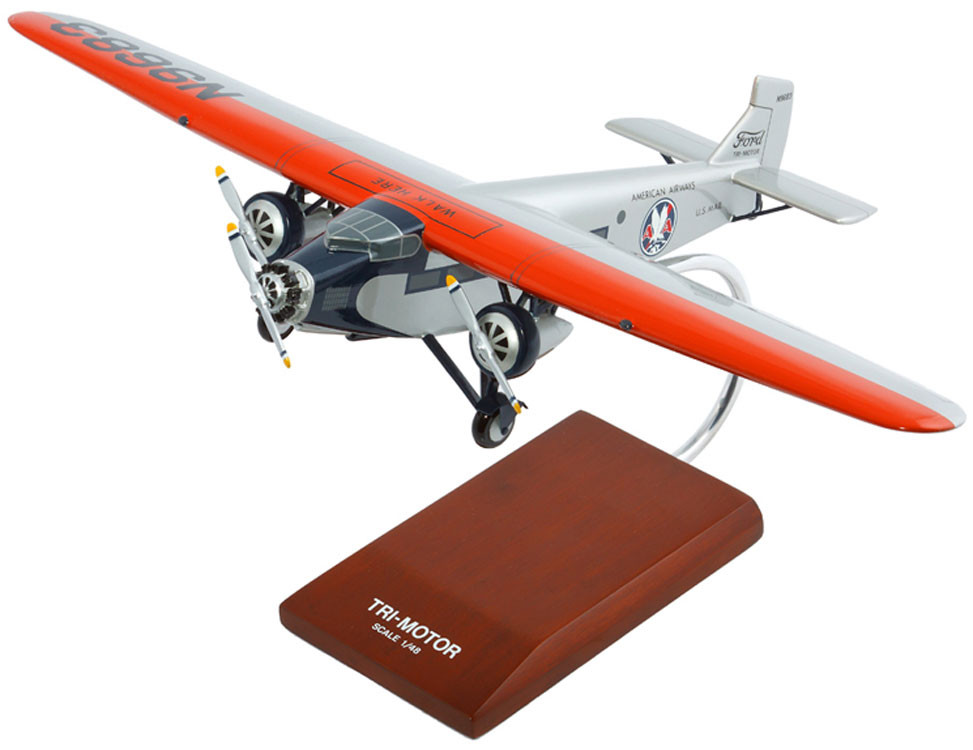 American Airlines Ford Tri-Motor Model Airplane | Scale Model