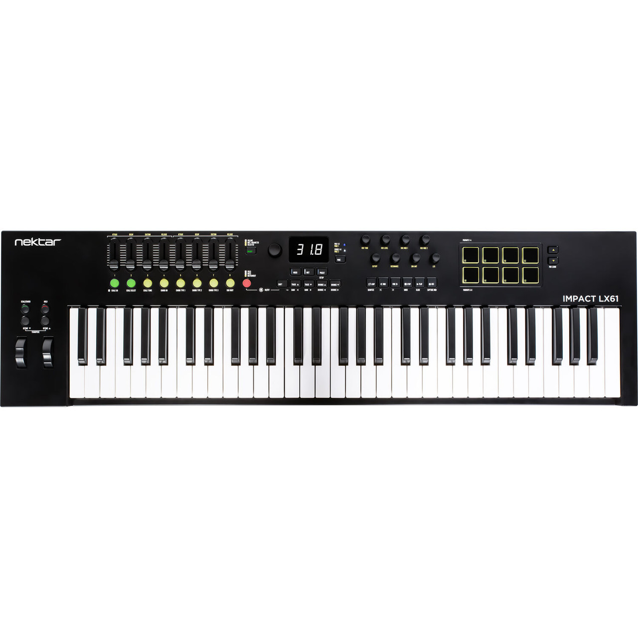 Nektar Impact LX61 MK3 Keyboard Controller | FrontEndAudio.com