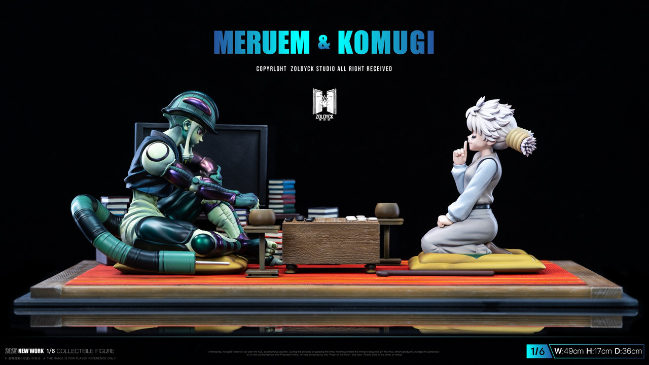 Pre-order * ZoldyckStudio Hunter x Hunter Meruem and Komugi