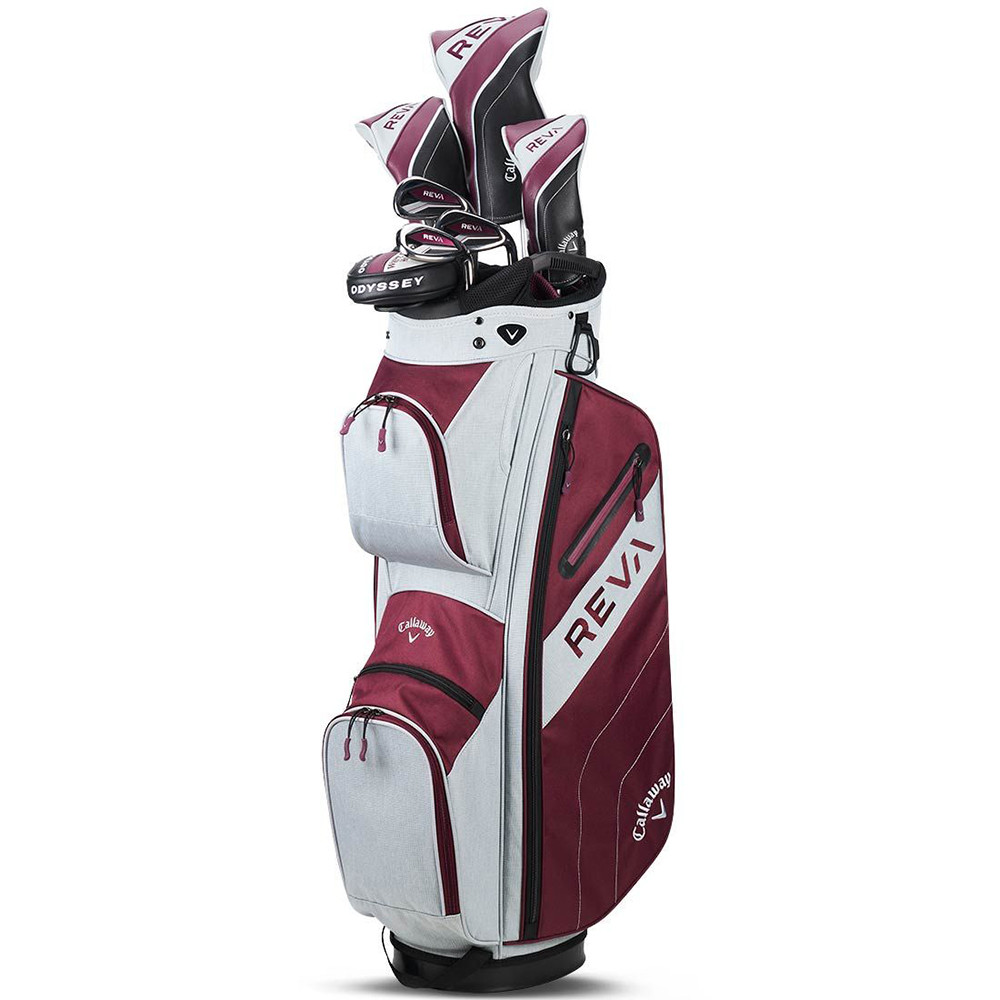 Callaway Lady Reva 25 Complete Golf Set - Eggplant - Maple Hill Golf
