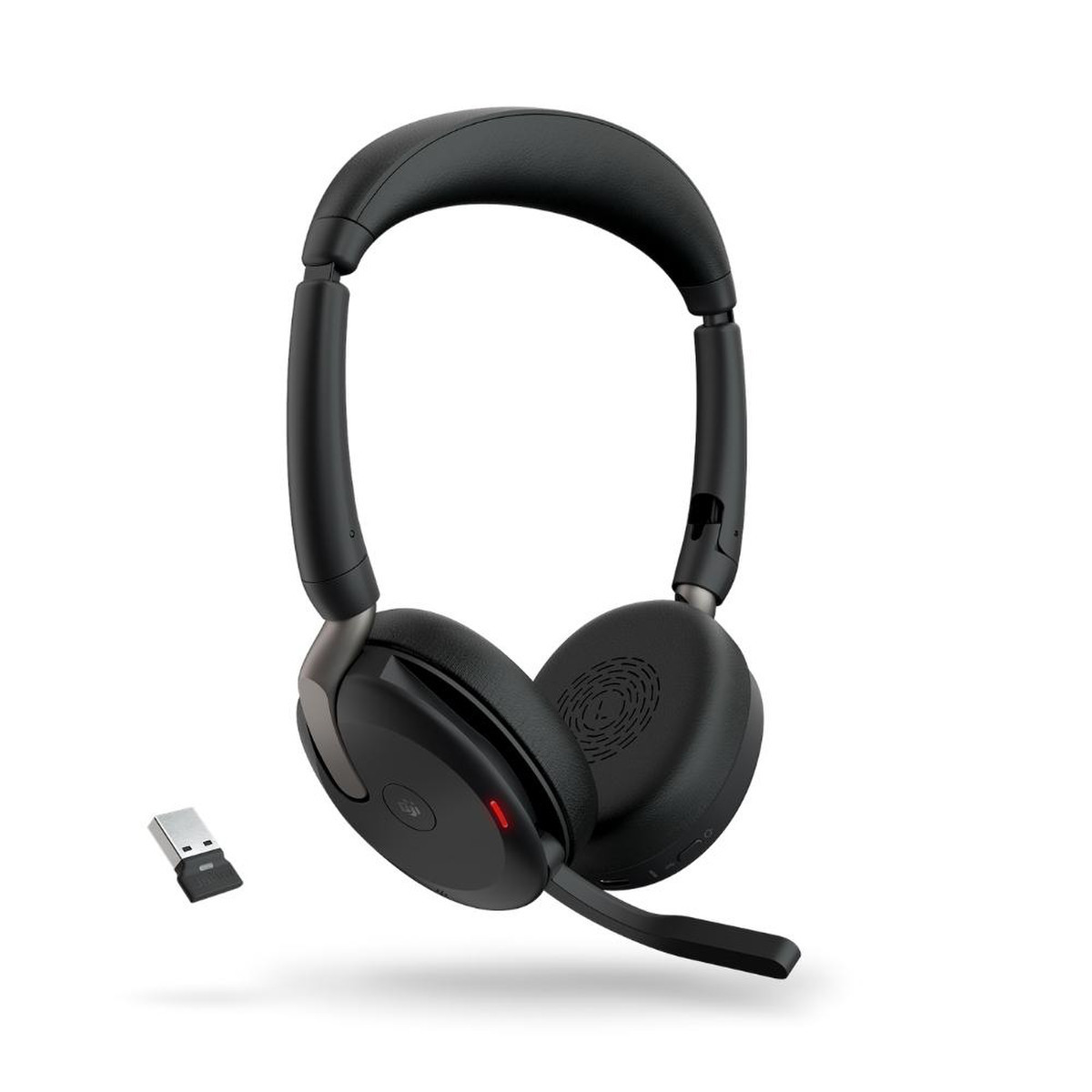 Jabra Evolve2 65 Flex Wireless Headset, Link 380a, Stereo Black