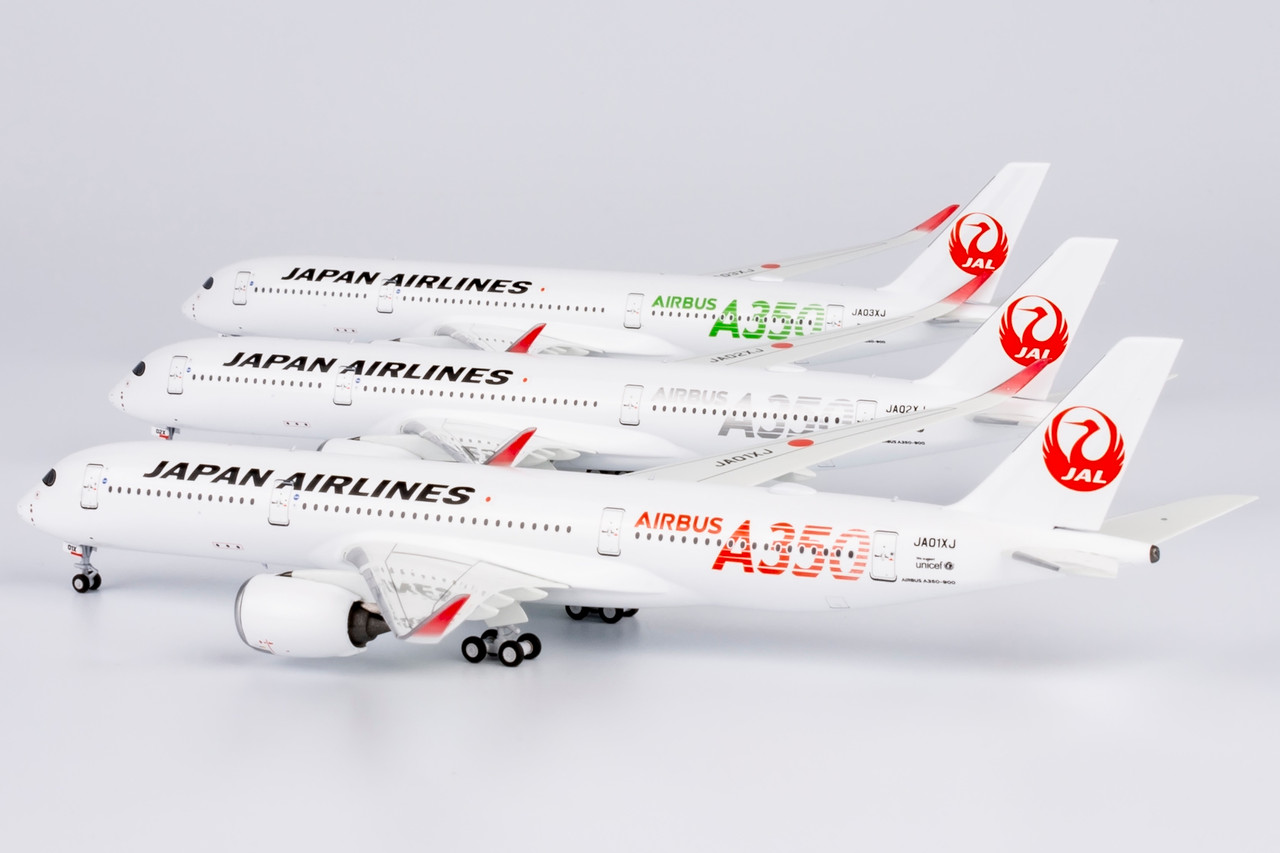 NG Model Japan Airlines (JAL) A350-900 red 