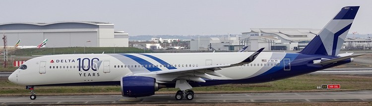 Delta A350-900 N527DN 100th ゆうちゃん Delta A350-900 N527DN 100th
